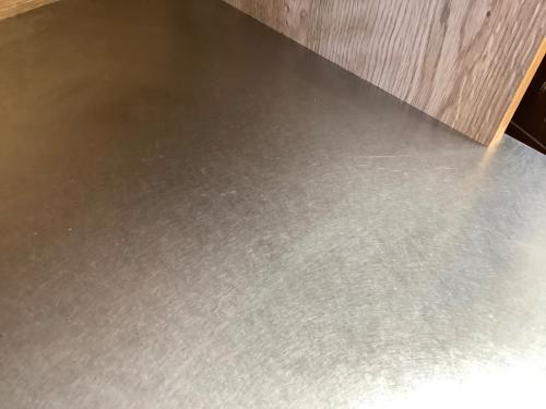 UNICO (ウニコ) レンジボード ブラウン×シルバー ADDAY