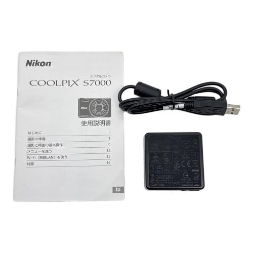 Nikon (ニコン) コンパクトデジタルカメラ COOLPIX S7000 1676万画素 22046982