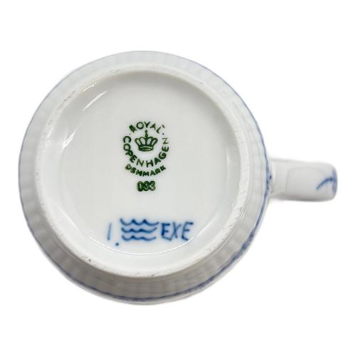 ROYAL COPENHAGEN (ロイヤル・コペンハーゲン) ハイハンドルカップ&ソーサー ブルーフルーテッド・プレイン