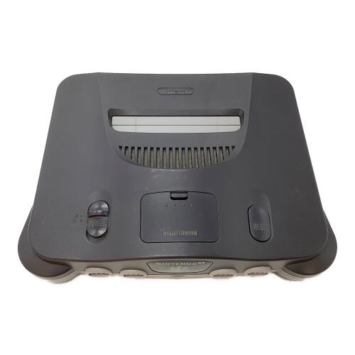 Nintendo (ニンテンドー) Nintendo64 ※AVケーブル欠品 NUS-001 動作