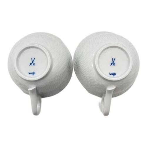 Meissen (マイセン) カップ&ソーサー 波の戯れ 2Pセット