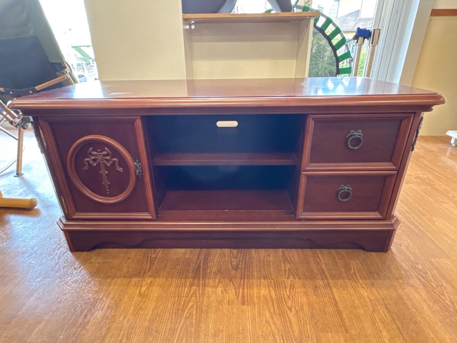 リンホーリン　テレビ台 LYNN HOLLYN (リンホーリン) テレビボード ブラウン 85 1枚扉 2