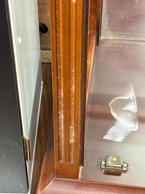 LYNN HOLLYN (リンホーリン) コレクションケース ブラウン 85 1枚ガラス扉