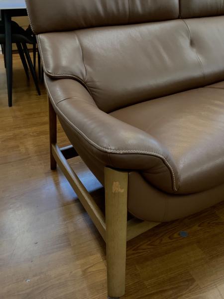 karimoku (カリモク) 2人掛けソファー ブラウン 52 ZU62｜トレファクONLINE