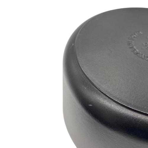 LE CREUSET (ルクルーゼ) 両手鍋 SIZE 24cm ブラック ココット・ロンド