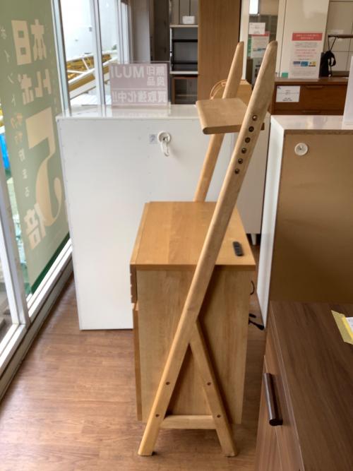 ISSEIKI キャビネット ナチュラル 203 2枚扉 引出付き ACHESCO