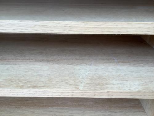 ISSEIKI キャビネット ナチュラル 203 2枚扉 引出付き ACHESCO