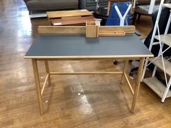 ACTUS (アクタス) デスク ブラック×ナチュラル 203 引出付き THEO