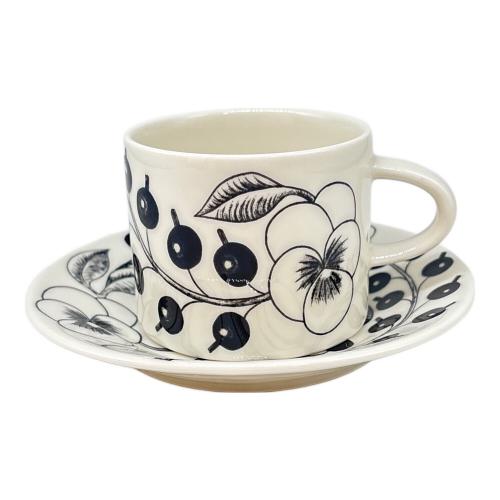 ARABIA (アラビア) カップ&ソーサー 約180ml Paratiisi ブラック