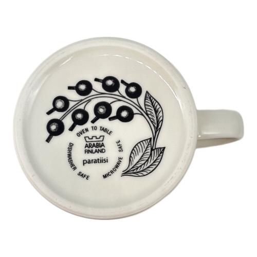 ARABIA (アラビア) カップ&ソーサー 約280ml Paratiisi ブラック
