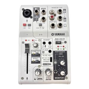 YAMAHA (ヤマハ) ウェブキャンスティングミキサー AG03 2021年製 通電確認のみ YCBM06581
