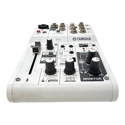 YAMAHA (ヤマハ) ウェブキャンスティングミキサー AG03 2021年製 通電