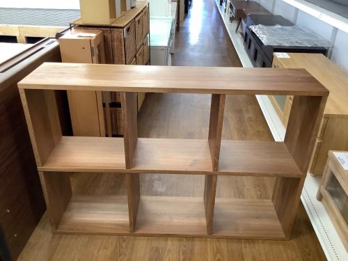 無印良品 (ムジルシリョウヒン) スタッキングシェルフ ブラウン 2段×3