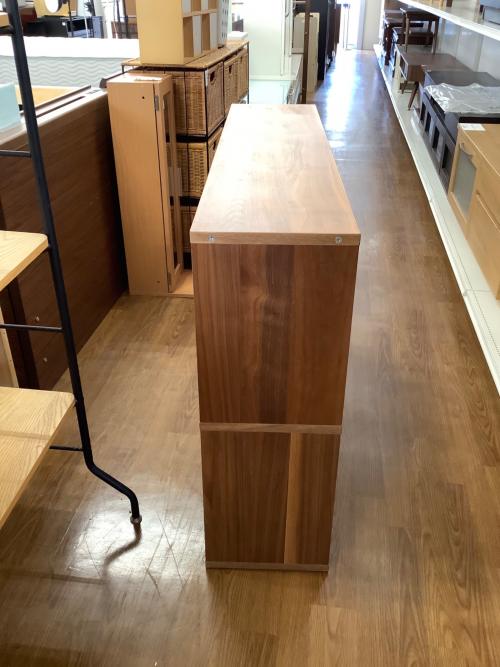 無印良品 (ムジルシリョウヒン) スタッキングシェルフ ブラウン 2段×3