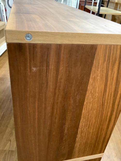 無印良品 (ムジルシリョウヒン) スタッキングシェルフ ブラウン 2段×3