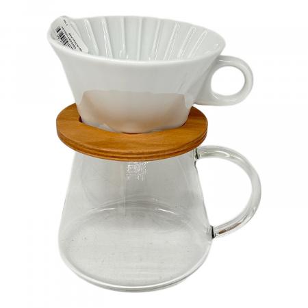 iwaki (イワキ) コーヒーポット&ドリッパーセット K9966-M｜トレファク 