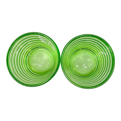 iittala (イッタラ) タンブラー アップルグリーン 9cm アイノアアルト 2Pセット