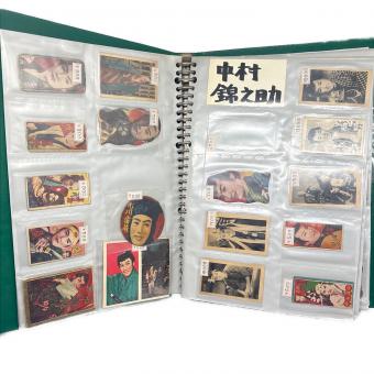 昭和レトロ 役者めんこセット ファイル