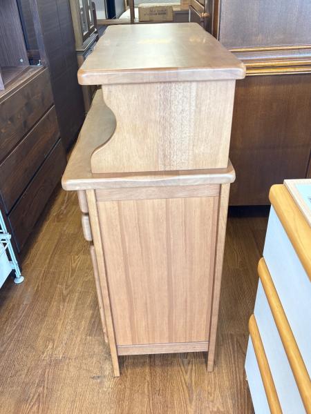 キャビネット karimoku 一枚扉 ダークブラウン 税込11000円入荷致し