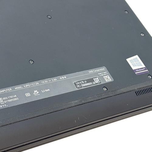 SONY (ソニー) VAIO VJPG11C12N 13.3インチ Windows11 Pro Core i5 CPU:第8世代 メモリ:8GB SSD:256GB 4178114