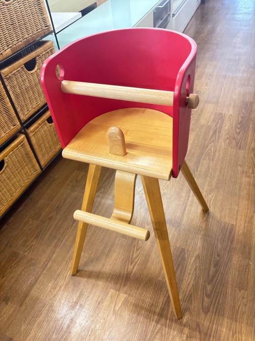 SDI Fantasia (エスディーアイファンタジア) ベビーチェア レッド CRT-01H CAROTA-chair