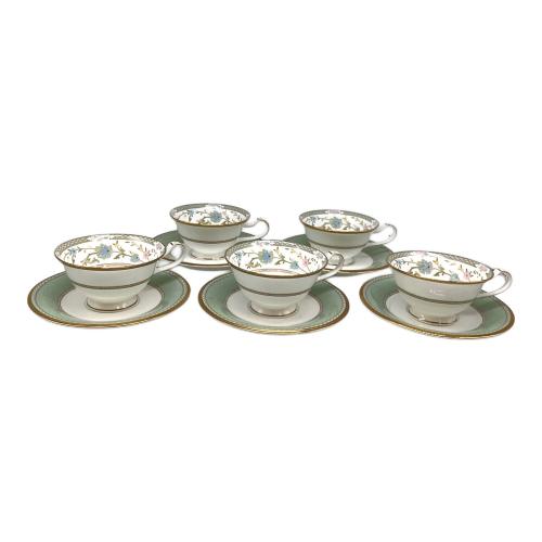 Noritake (ノリタケ) カップ&ソーサー 箱無し ヨシノ 5Pセット