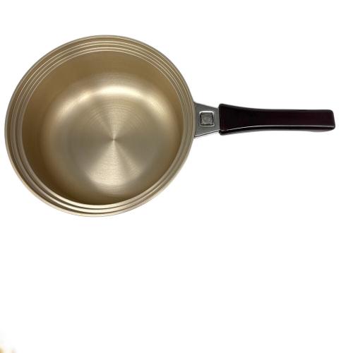 しばのキッチン (シバノキッチン) 片手鍋 ゴールド アルマイト製品 3P