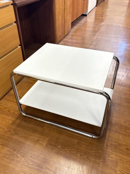 IKEA (イケア) サイドテーブル ホワイト BAGGBODA