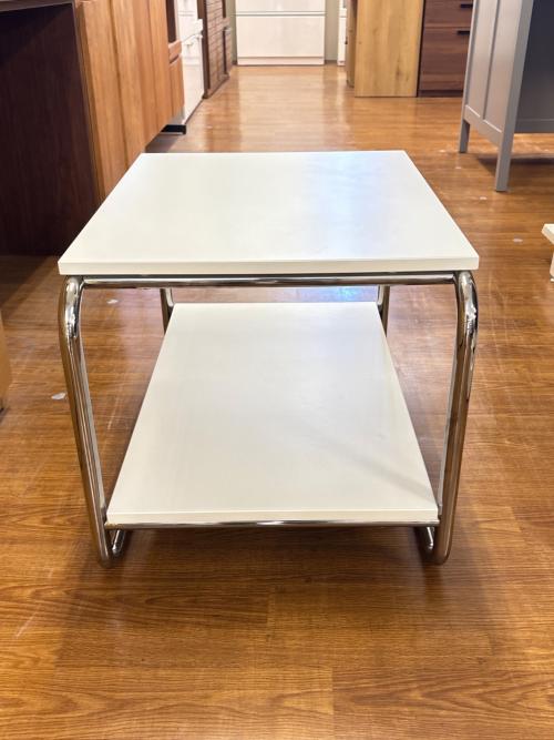 IKEA (イケア) サイドテーブル ホワイト BAGGBODA