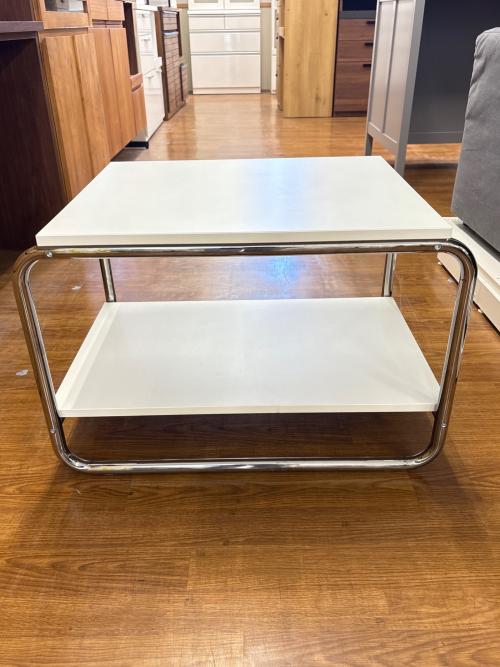 IKEA (イケア) サイドテーブル ホワイト BAGGBODA