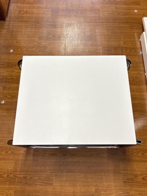 IKEA (イケア) サイドテーブル ホワイト BAGGBODA