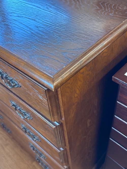 アンティーク 5段チェスト アンティーク風 トランク型 チェスト 5段 北海道追加送料 沖縄