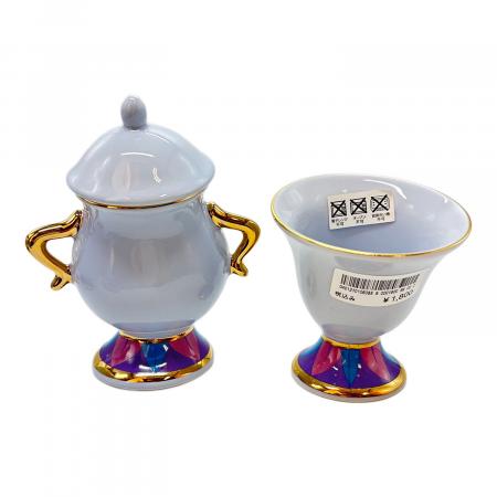 DISNEY (ディズニー) ポット&シュガーポットセット ポット婦人