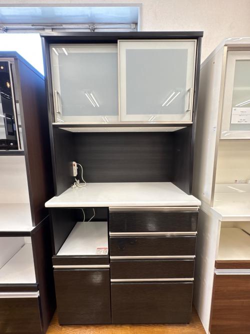 ニトリ レンジボード ブラック×ホワイト 19 Nポスティア