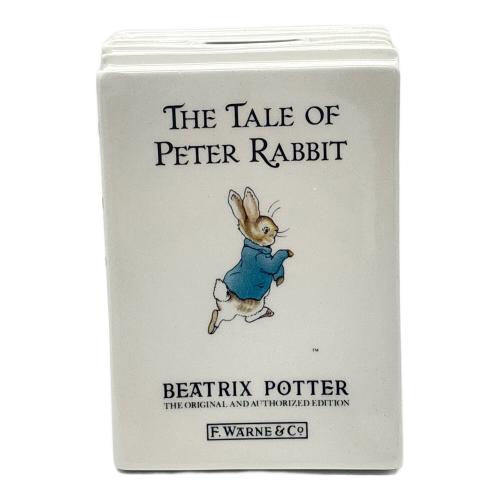 Wedgwood (ウェッジウッド) ブック型貯金箱 ピーターラビット