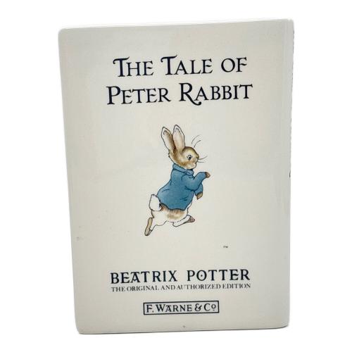 Wedgwood (ウェッジウッド) ブック型貯金箱 ピーターラビット