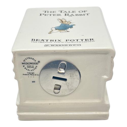 Wedgwood (ウェッジウッド) ブック型貯金箱 ピーターラビット