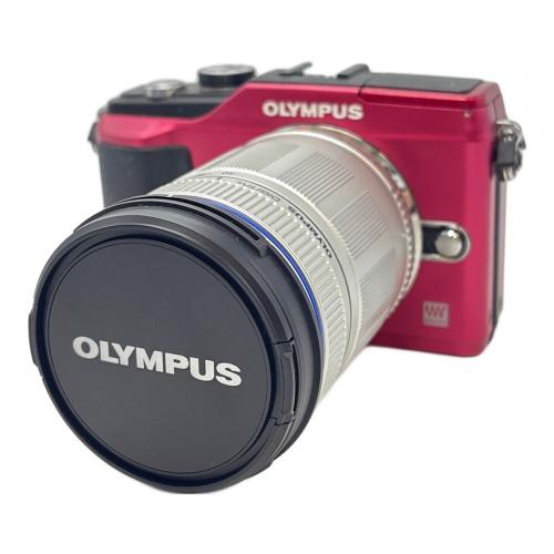 OLYMPUS (オリンパス) デジタル一眼レフカメラ 社外充電器付き E-PL2 1310万画素(総画素) フォーサーズ 専用電池 B5S504567