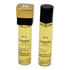 CHANEL (シャネル) オードトワレ ※一本欠品 N°5 パース スプレイ 20ml×2 残量80%-99%