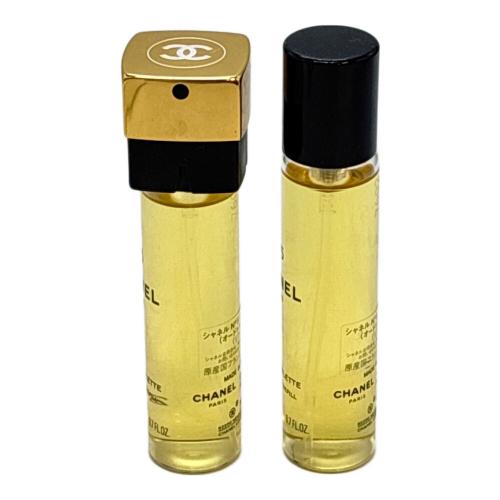 CHANEL (シャネル) オードトワレ ※一本欠品 N°5 パース スプレイ 20ml×2 残量80%-99%