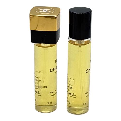CHANEL (シャネル) オードトワレ ※一本欠品 N°5 パース スプレイ 20ml×2 残量80%-99%