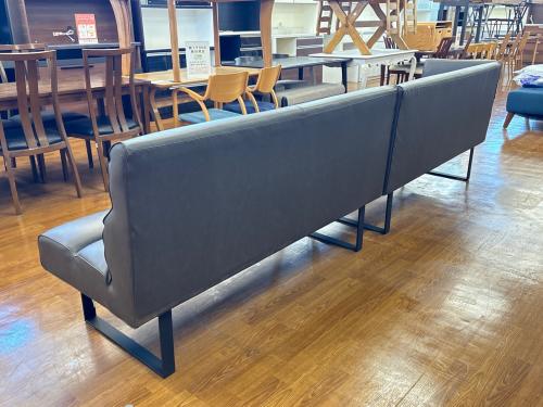 ニトリ リビングダイニングソファー ダークブラウン DL332 合皮