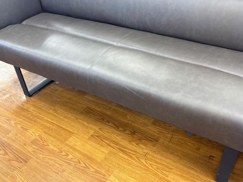 ニトリ リビングダイニングソファー ダークブラウン DL332 合皮