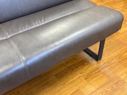 ニトリ リビングダイニングソファー ダークブラウン DL332 合皮