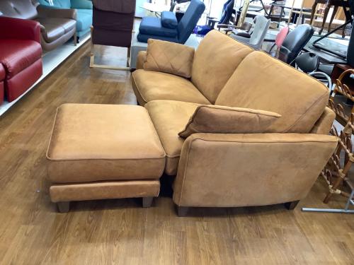 RELAX FORM (リラックスフォーム) 3人掛けソファー オットマン付 コロンバス