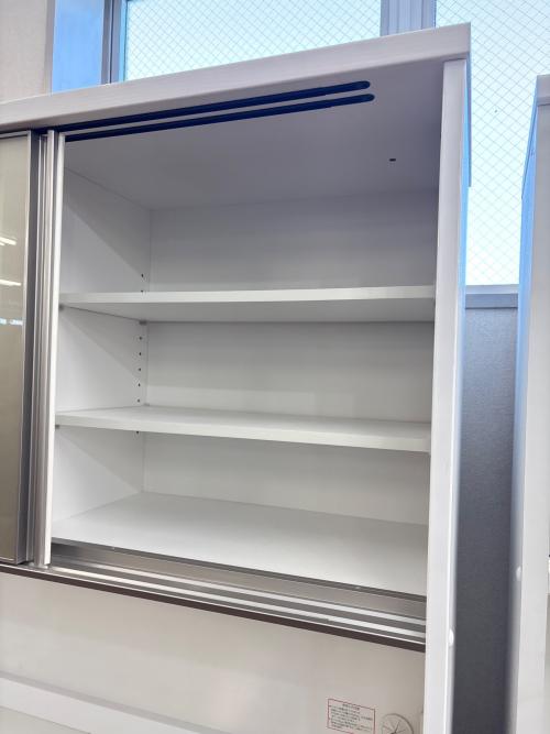 ニトリ キッチンボード ホワイト 2枚扉 リガーレ