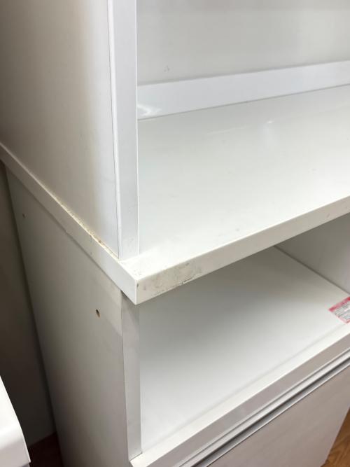 ニトリ キッチンボード ホワイト 2枚扉 リガーレ