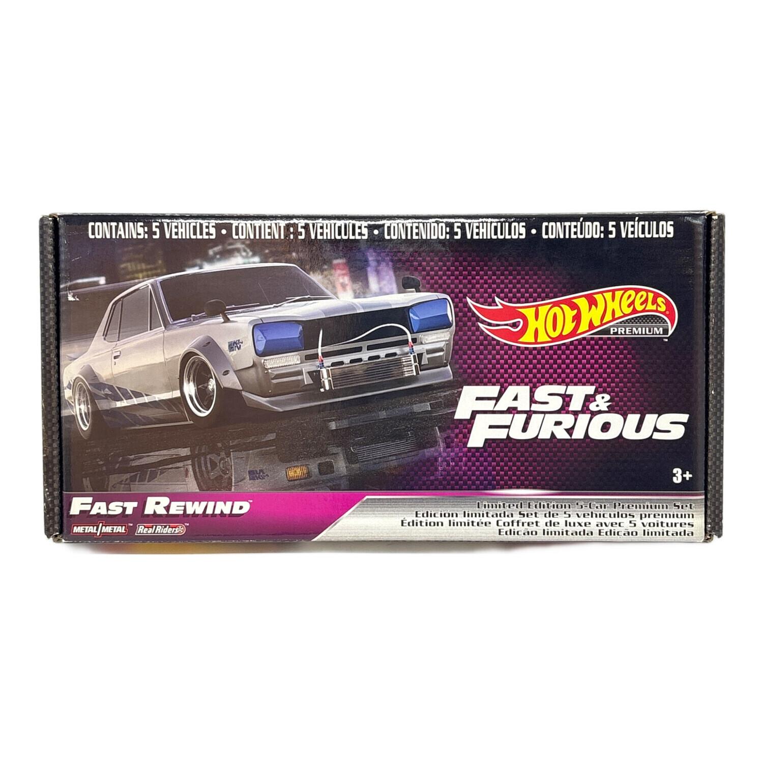 Hot Wheels ホットウイール５台セット HOT WHEELS (ホットウィールズ) ミニカー 5台セット FAST＆FURIOS