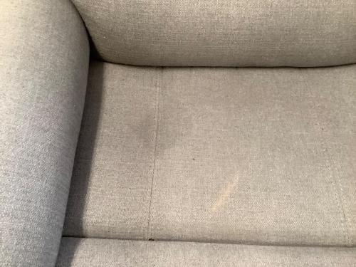 ニトリ リクライニングソファー ブラウン 2人掛け ファブリック Nビリーバ