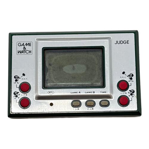 Nintendo (ニンテンドー) GAME&WATCH JUDGE ジャンク品として 動作未確認 -